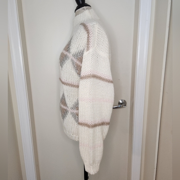 80s Scandanavian Winter Sweater - Picture 2 of 8